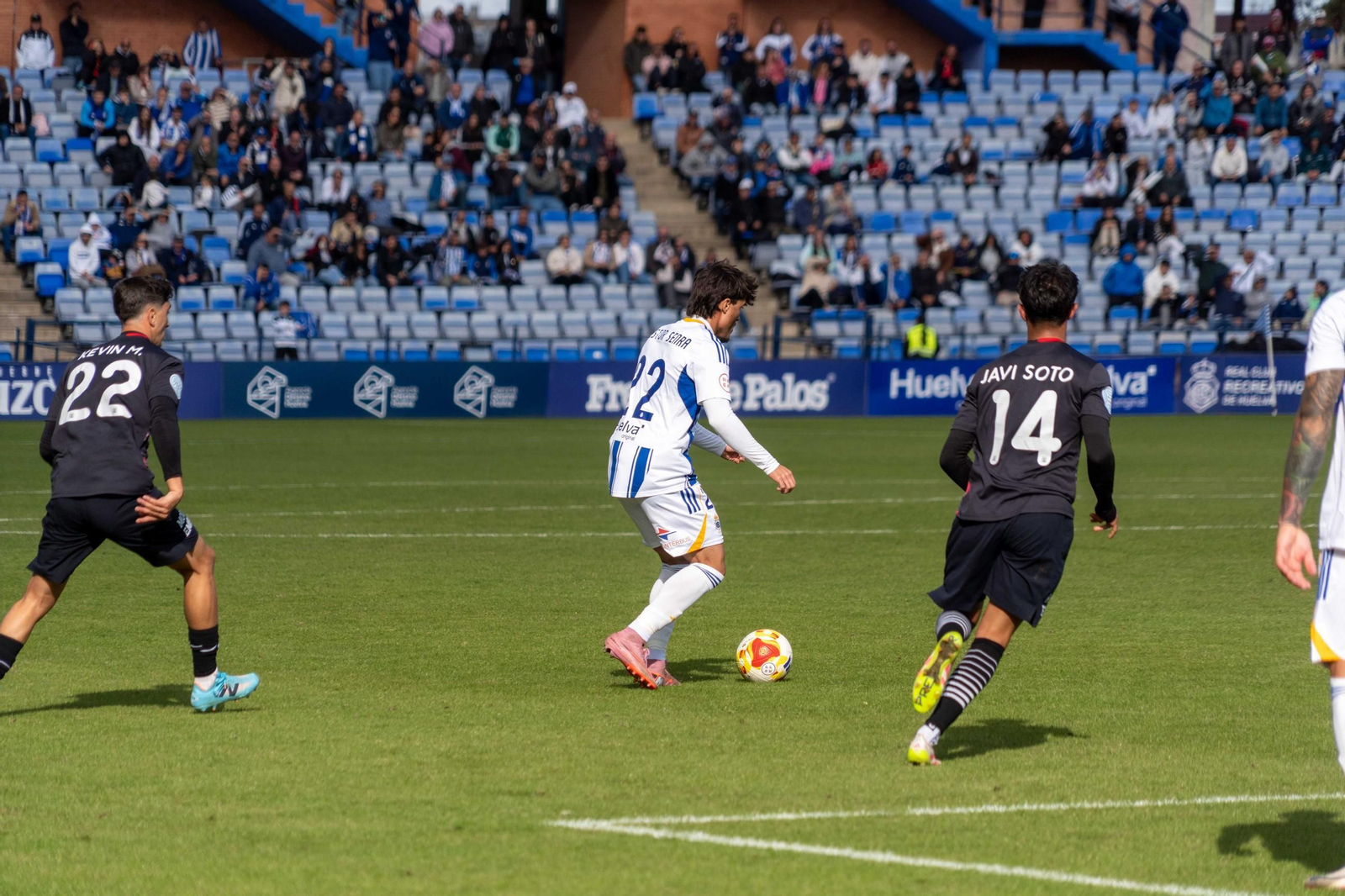 Las mejores imágenes del partido Recreativo de Huelva-Águilas