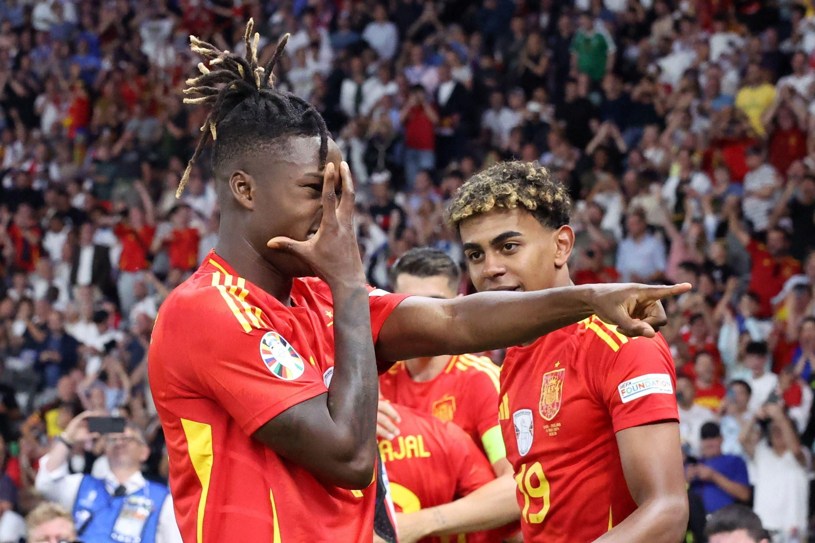 Las mejores fotos de la final España - Inglaterra