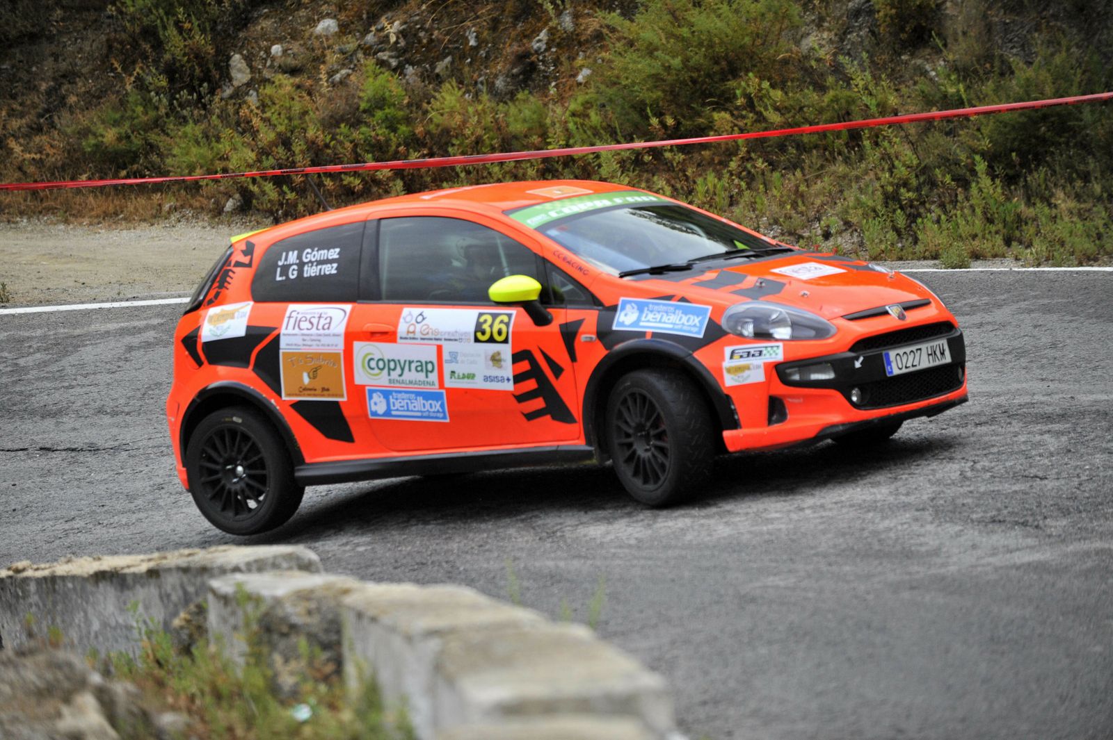 Las imágenes de la segunda jornada del Rally Sierra de Cádiz