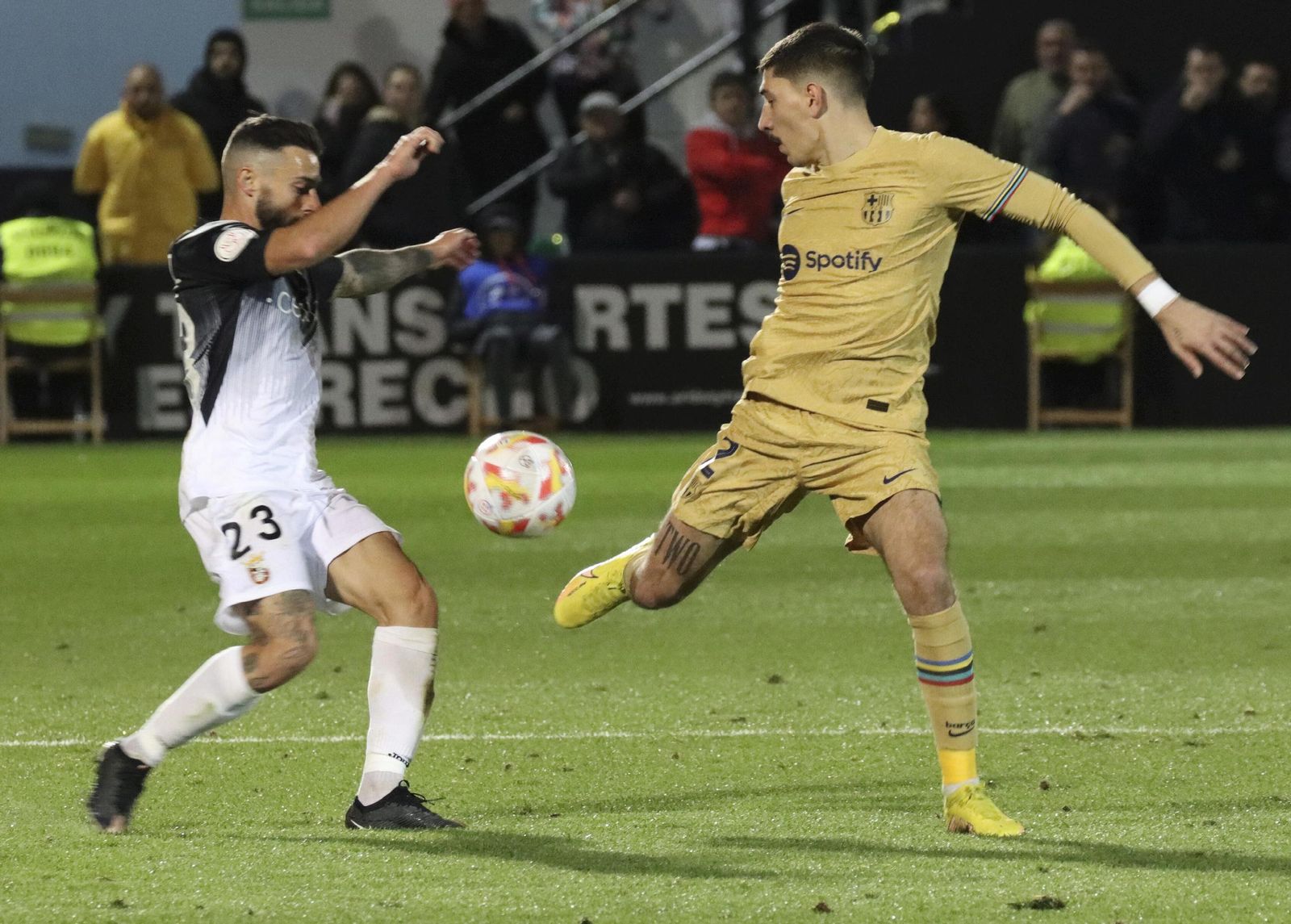 El algecireño Antoñito y Bellerín, ambos entonces en Ceuta y Barcelona, disputaron la Copa del Rey