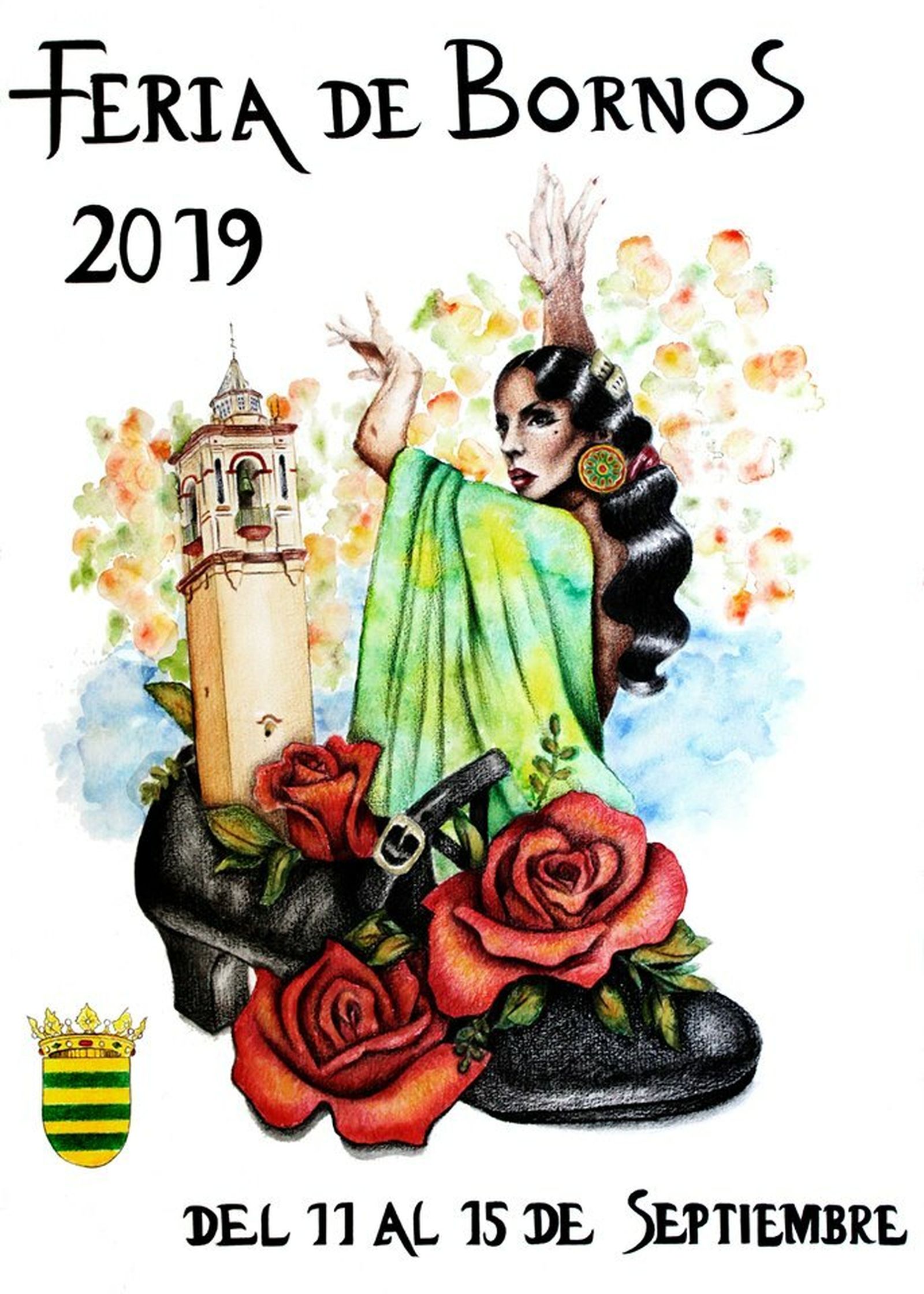 Cartel de la Feria de Bornos