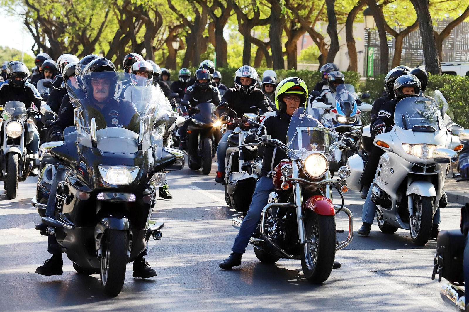 Imágenes de la III Ruta Moto-Solidaria organizada por CSIF