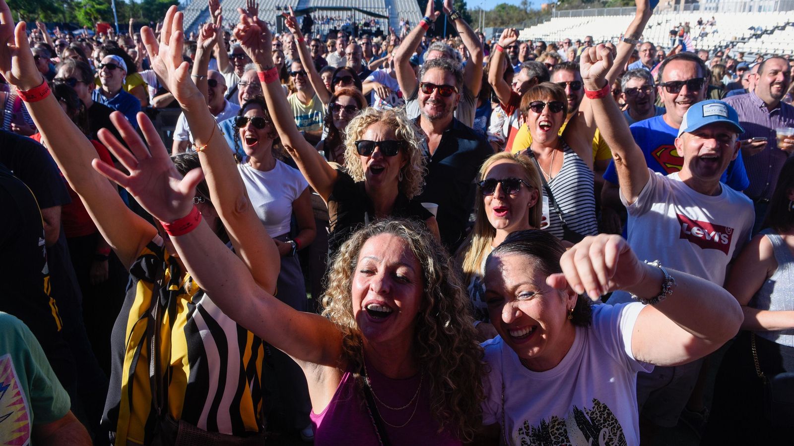 El público entusiasta del Cabaret Festival.