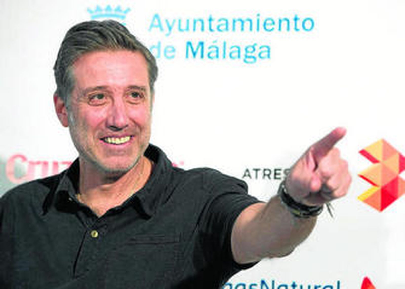 Emilio Aragón (La Habana, 1959), ayer, en Málaga.