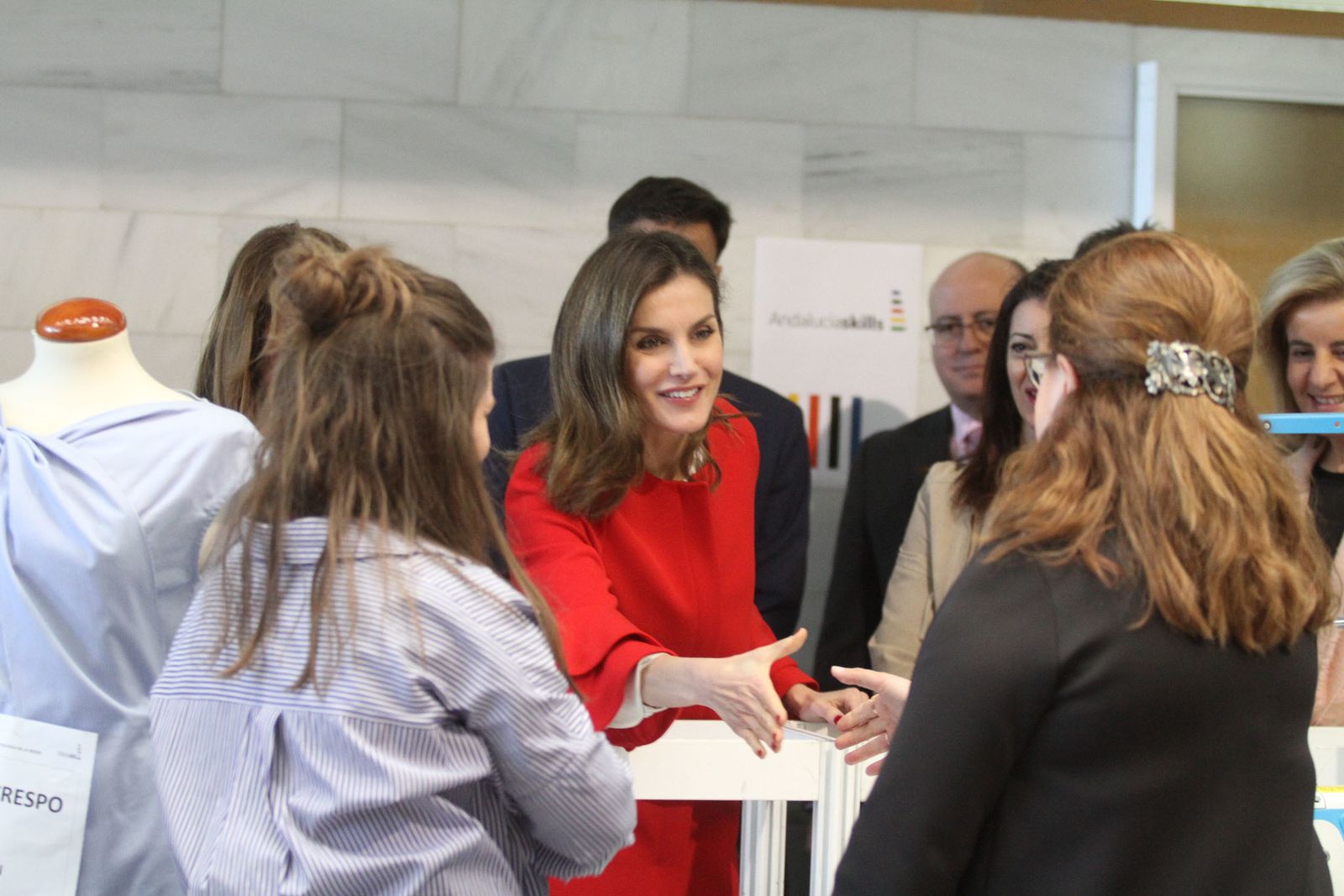 Imágenes de la visita de la reina Letizia a Huelva