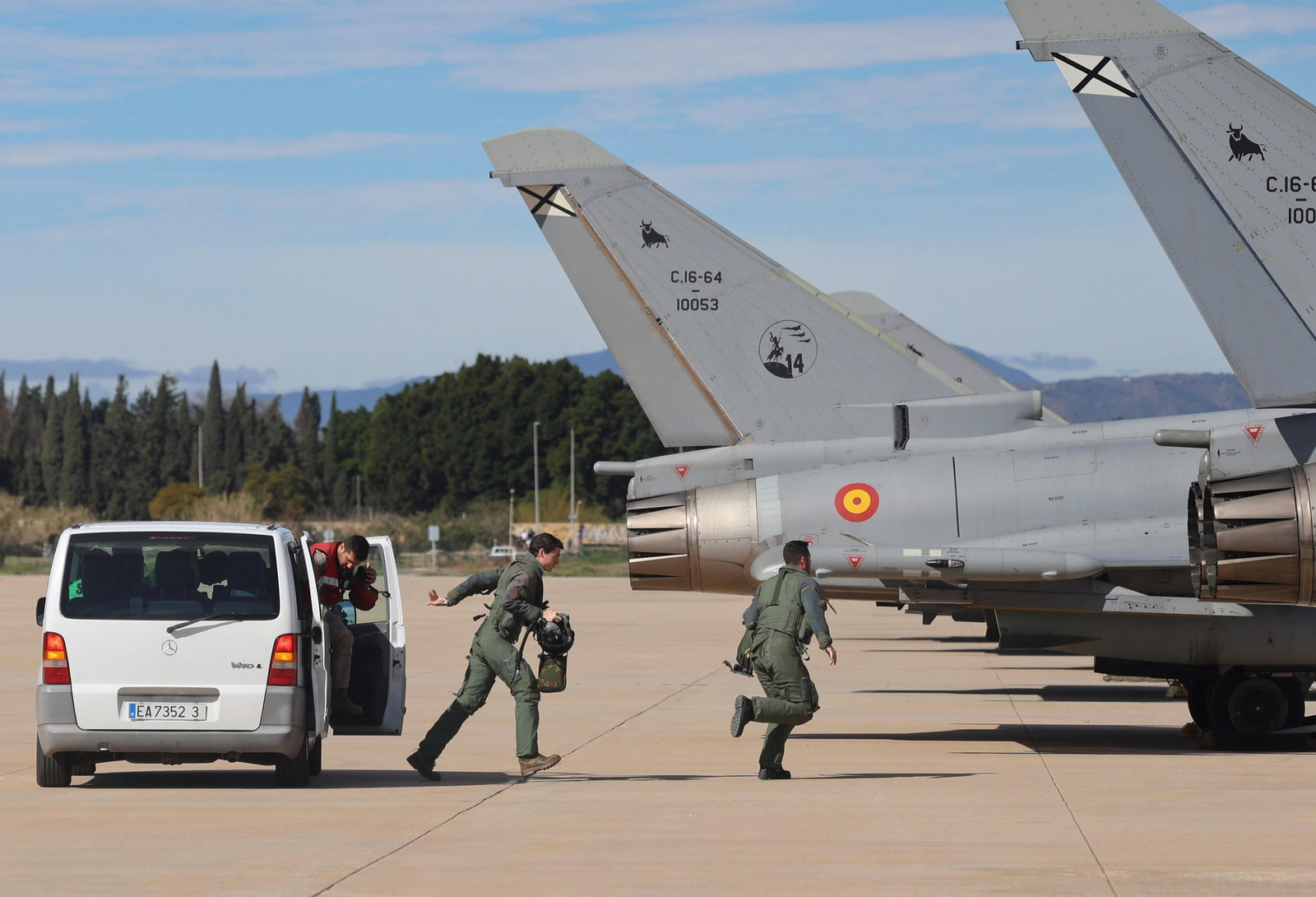 El ejercicio militar aéreo 'Eagle Eye', en fotos
