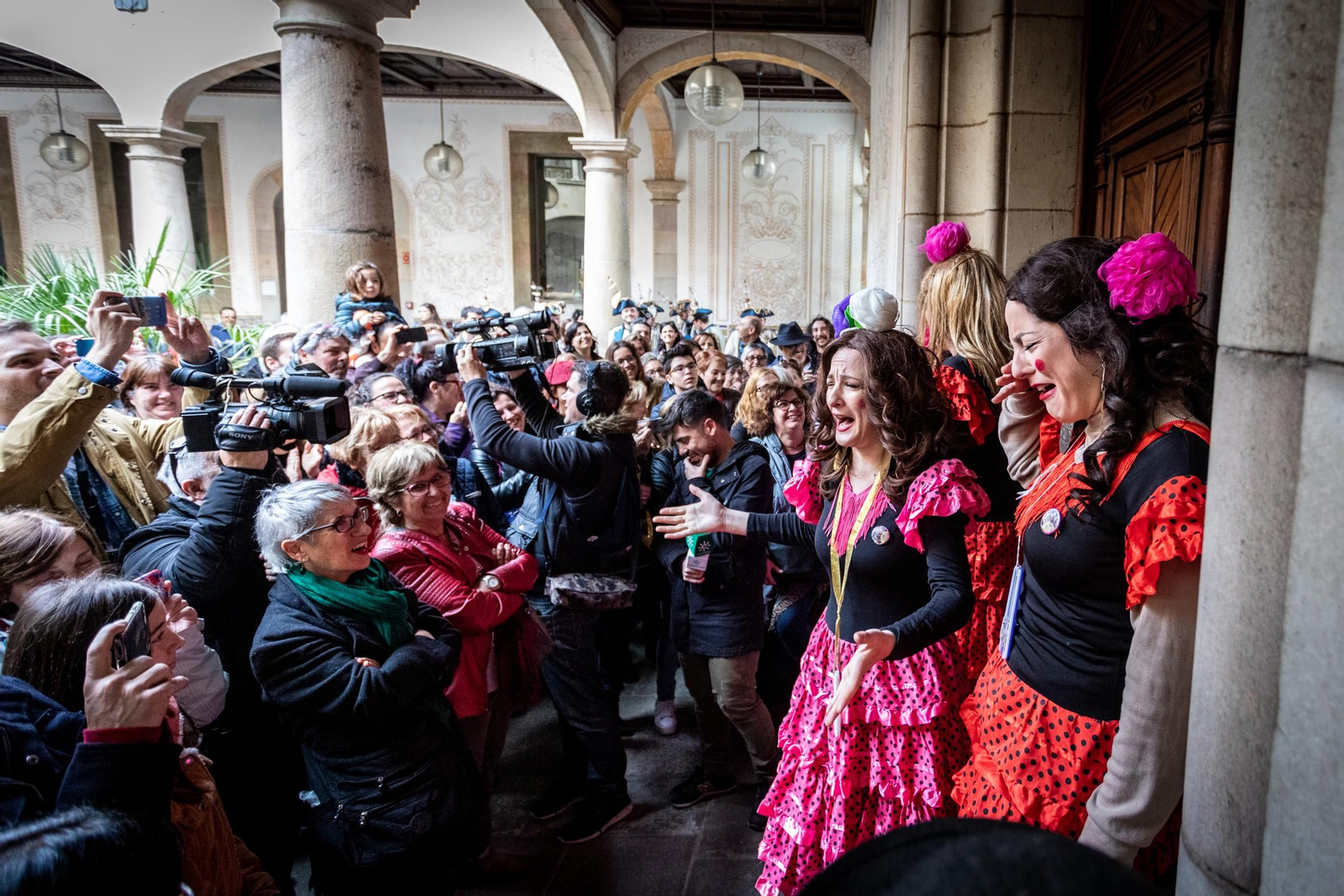 Las callejeras de Cádiz en la Ciudad Condal