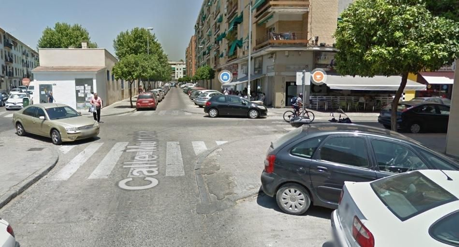 Calle Murcia, donde se ha producido el hallazgo.