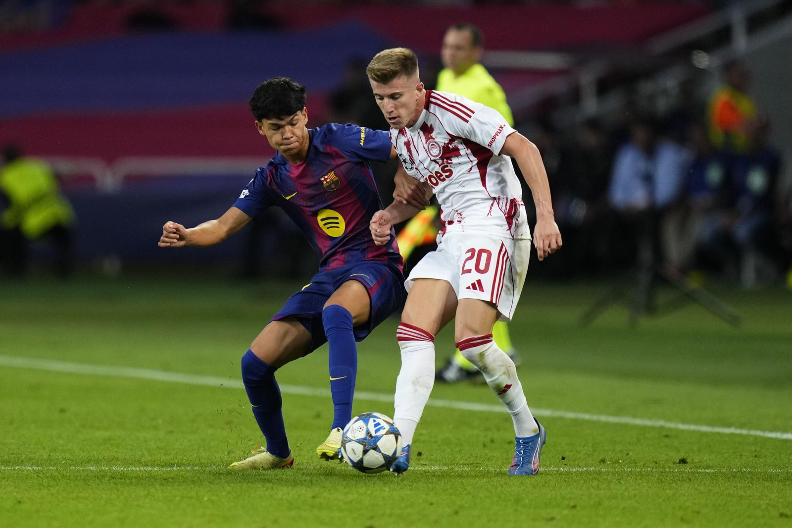 Las fotos del Barcelona-Olympiacos