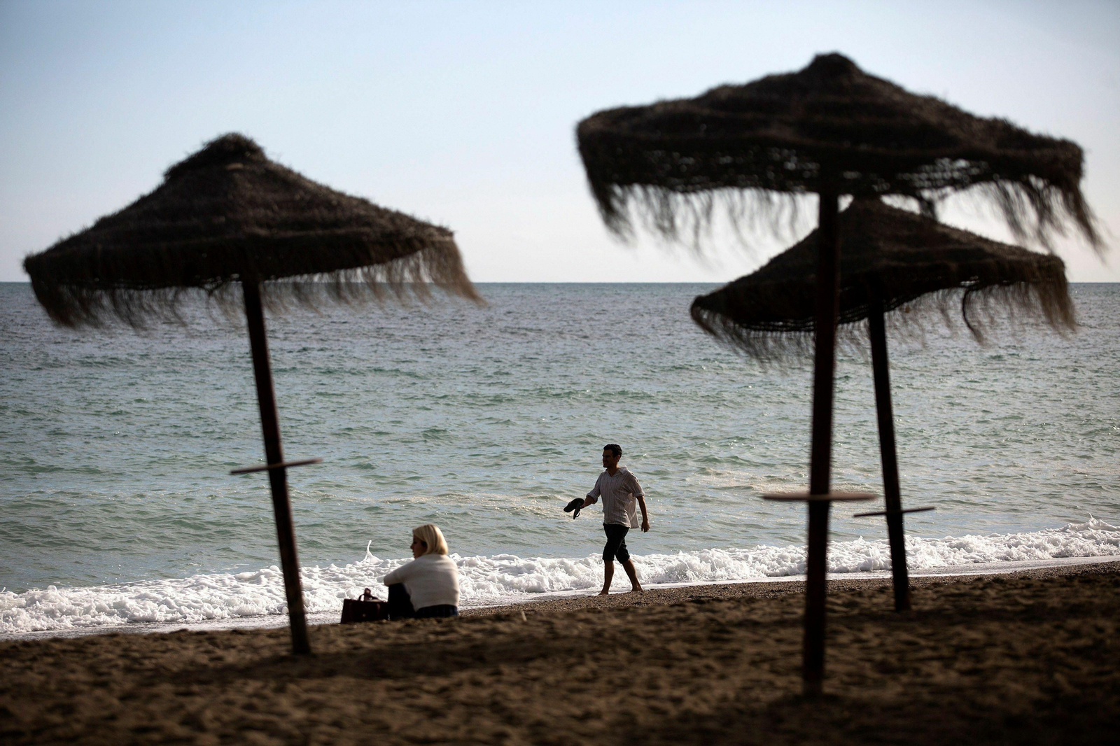 Playa de la Malagueta. Playa de la Malagueta.