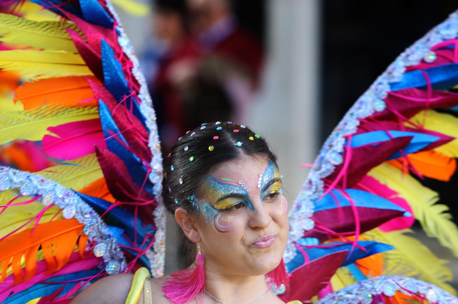 Imágenes de la cabalgata del Carnaval Colombino 2024