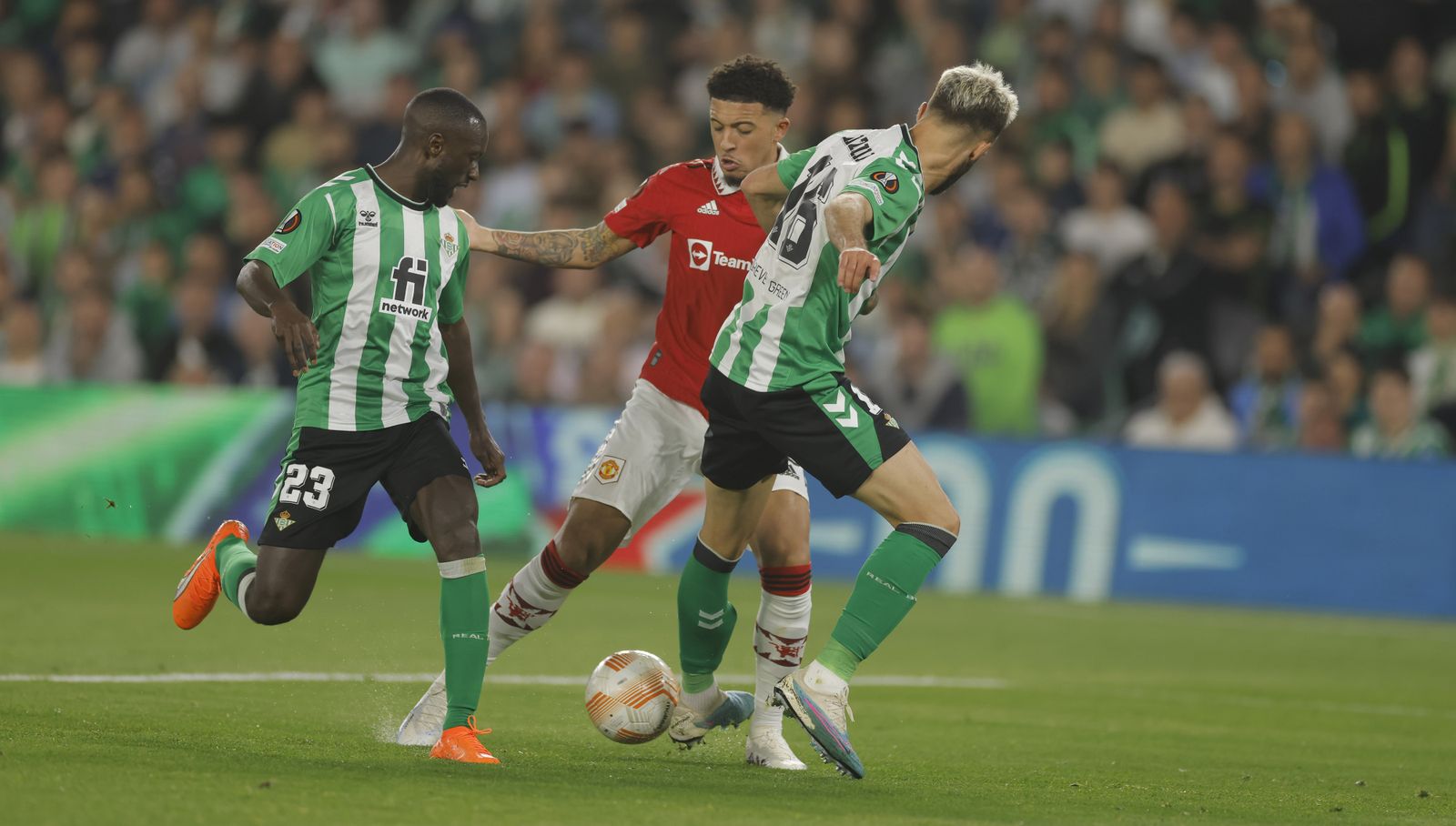 Las imágenes del Betis-Manchester