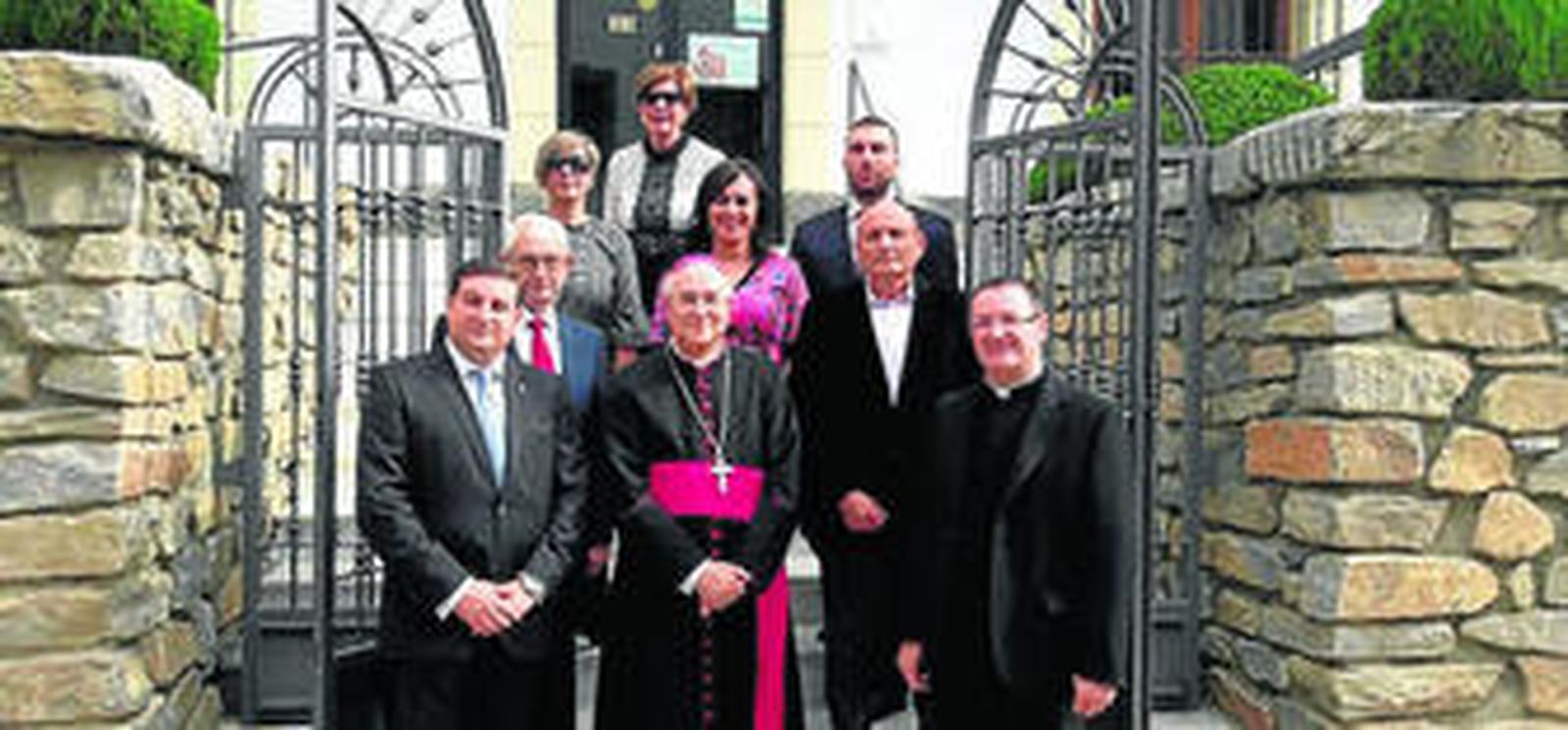 Recepción al obispo de Almería, Adolfo González Montes.