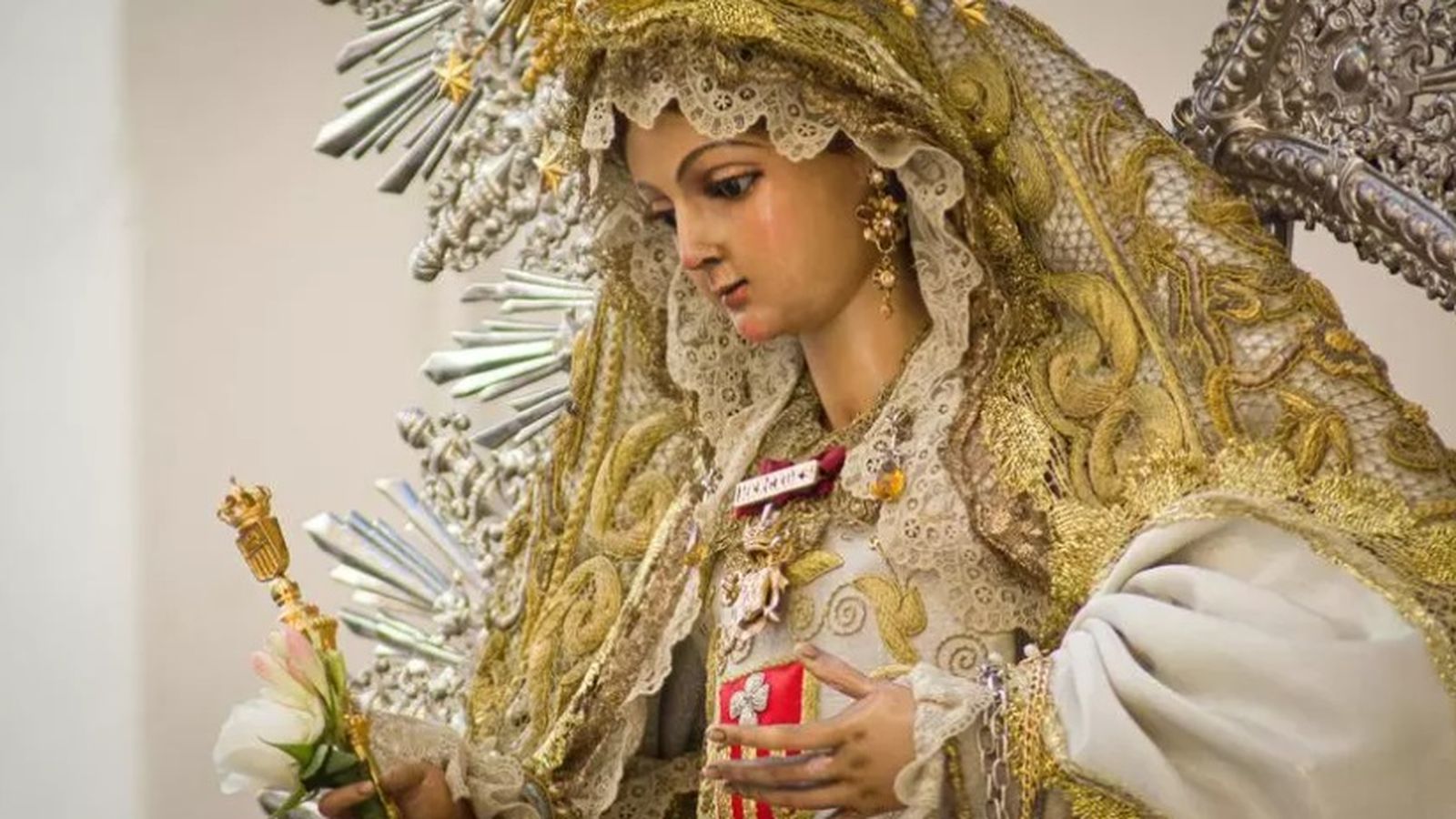 La Virgen de las Mercedes volverá a salir tras su restauración