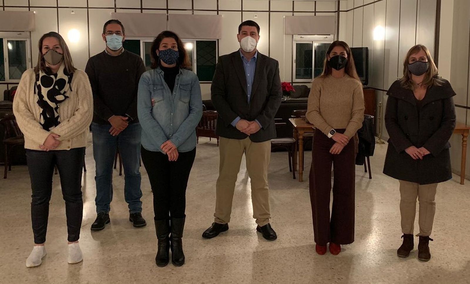 La junta directiva de Atedes.