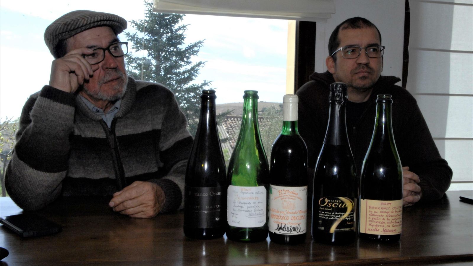 Manolo Valenzuela con su hijo Lorenzo.