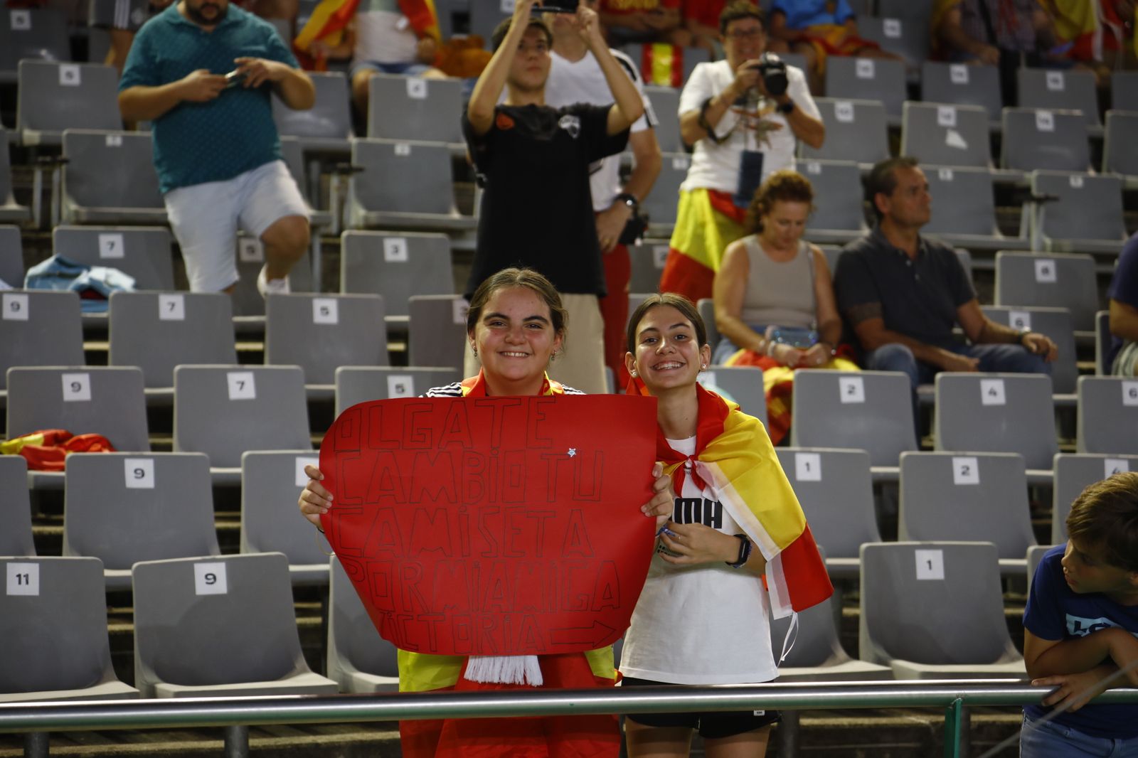 Las mejores fotos de la victoria de España ante Suiza en El Arcángel de Córdoba