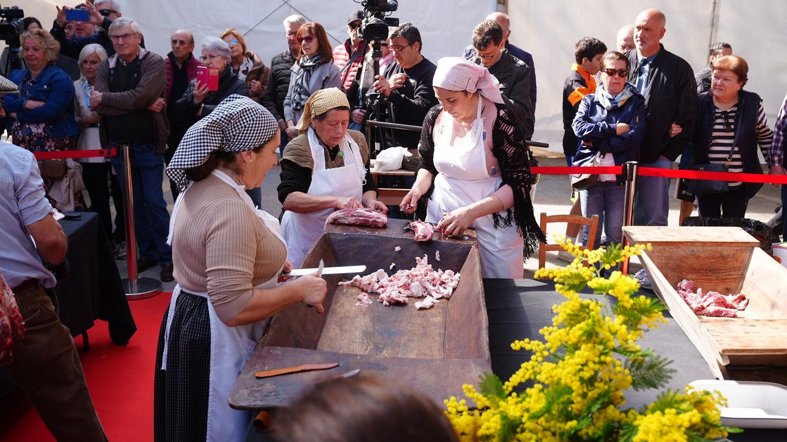 Un paseo en imágenes por la Fiesta de la Matanza de Villanueva de Córdoba de este 28-F
