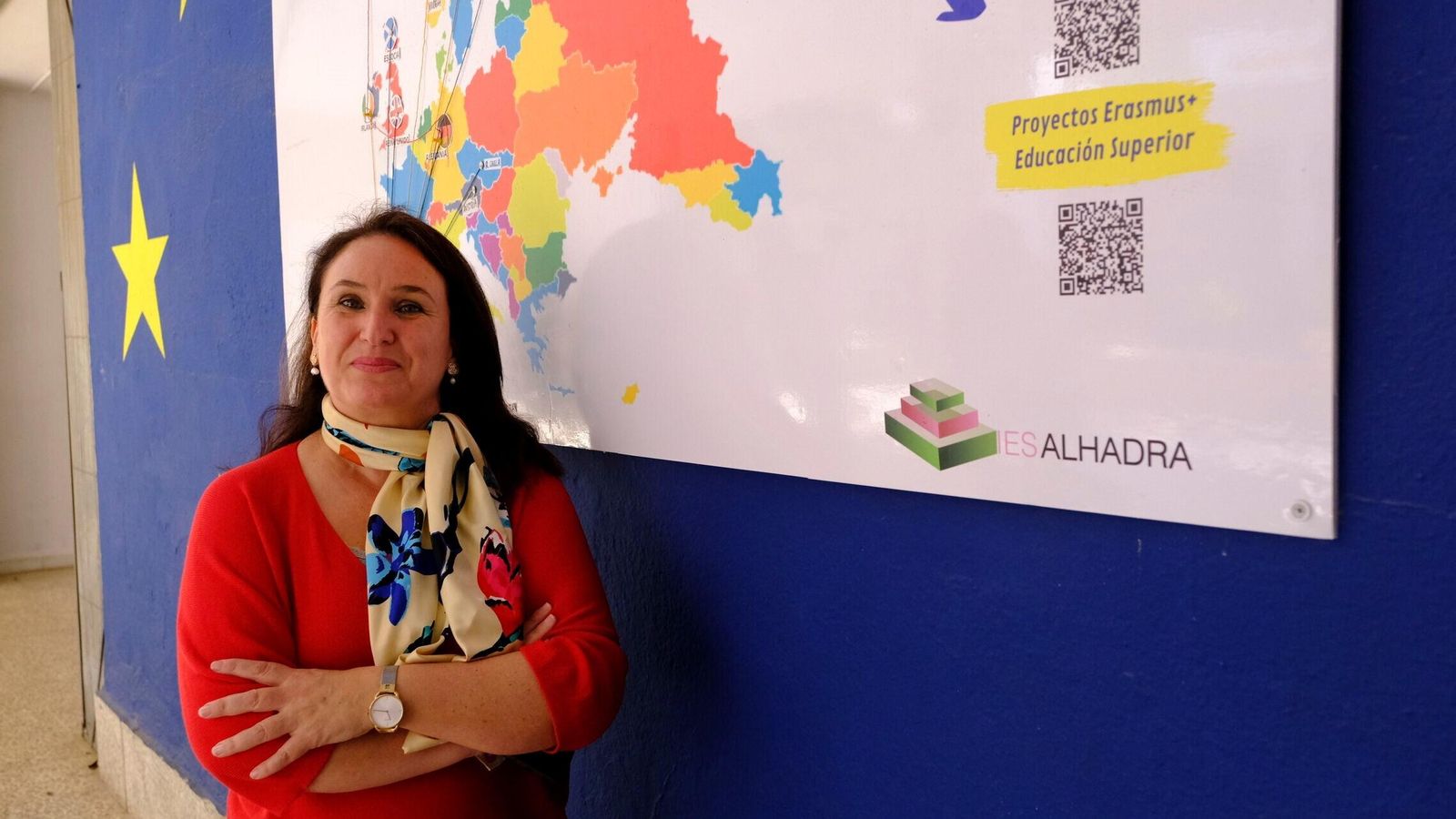 Paqui Vico Sánchez, directora del IES Alhadra de Almería, un centro educativo referente en la Formación Profesional.