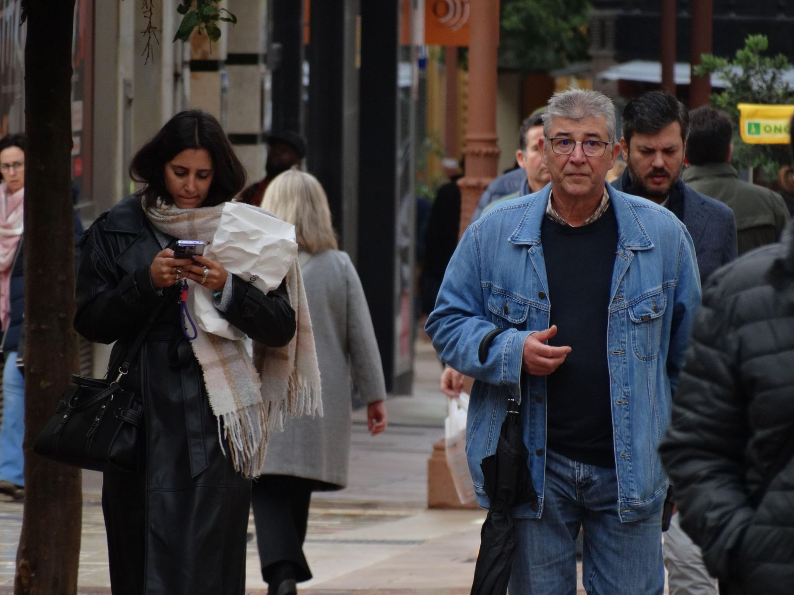Fotos de ambiente en la mañana del lunes