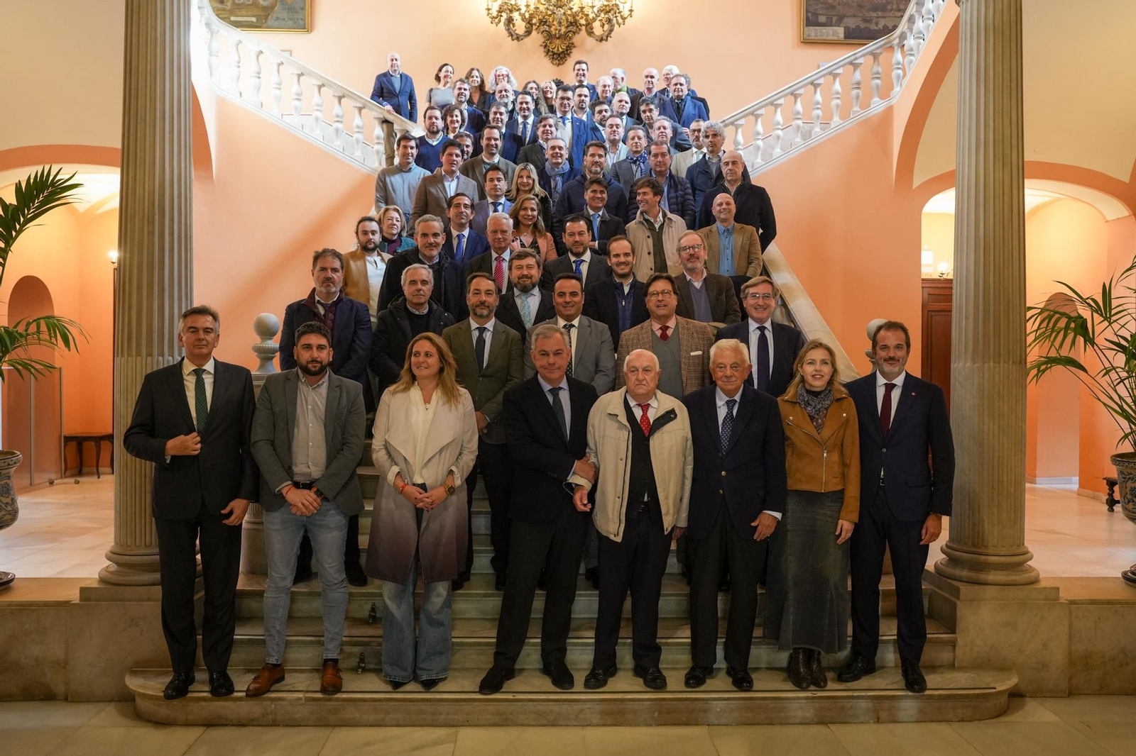 Firma del manifiesto por la conexión entre Estados Unidos y Sevilla