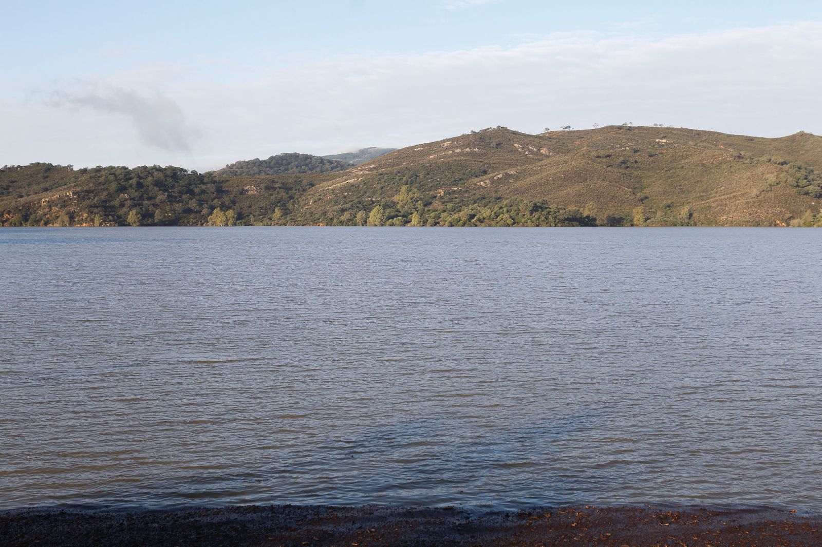 Las fotografías del embalse de Guadarranque este Día de Reyes