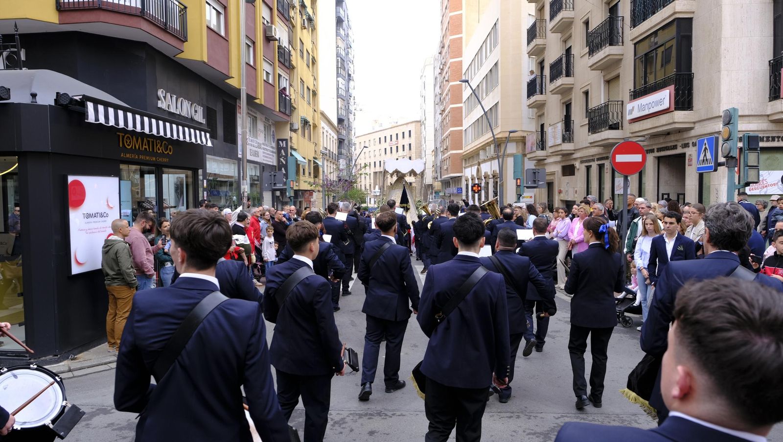 La Borriquita en la Semana Santa de Almería 2025, en imágenes