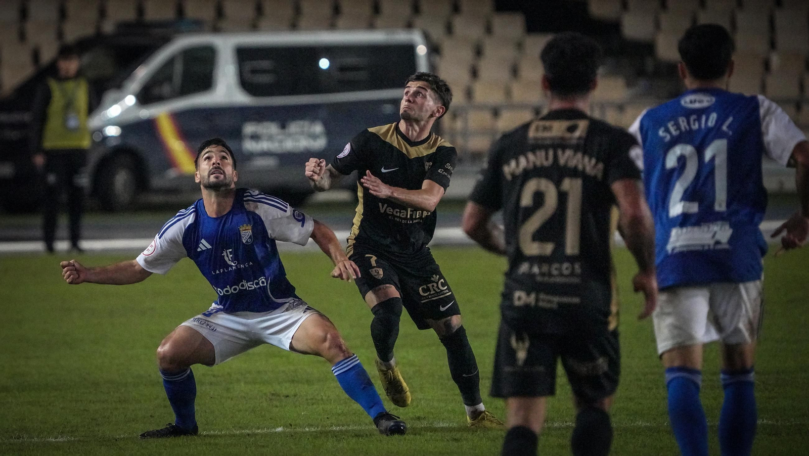 Imágenes del partido del Xerez CD - Orihuela