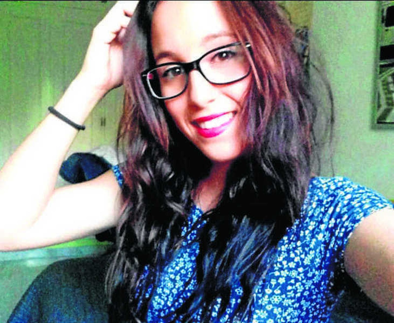 La joven tenista Nadia Mechaala.