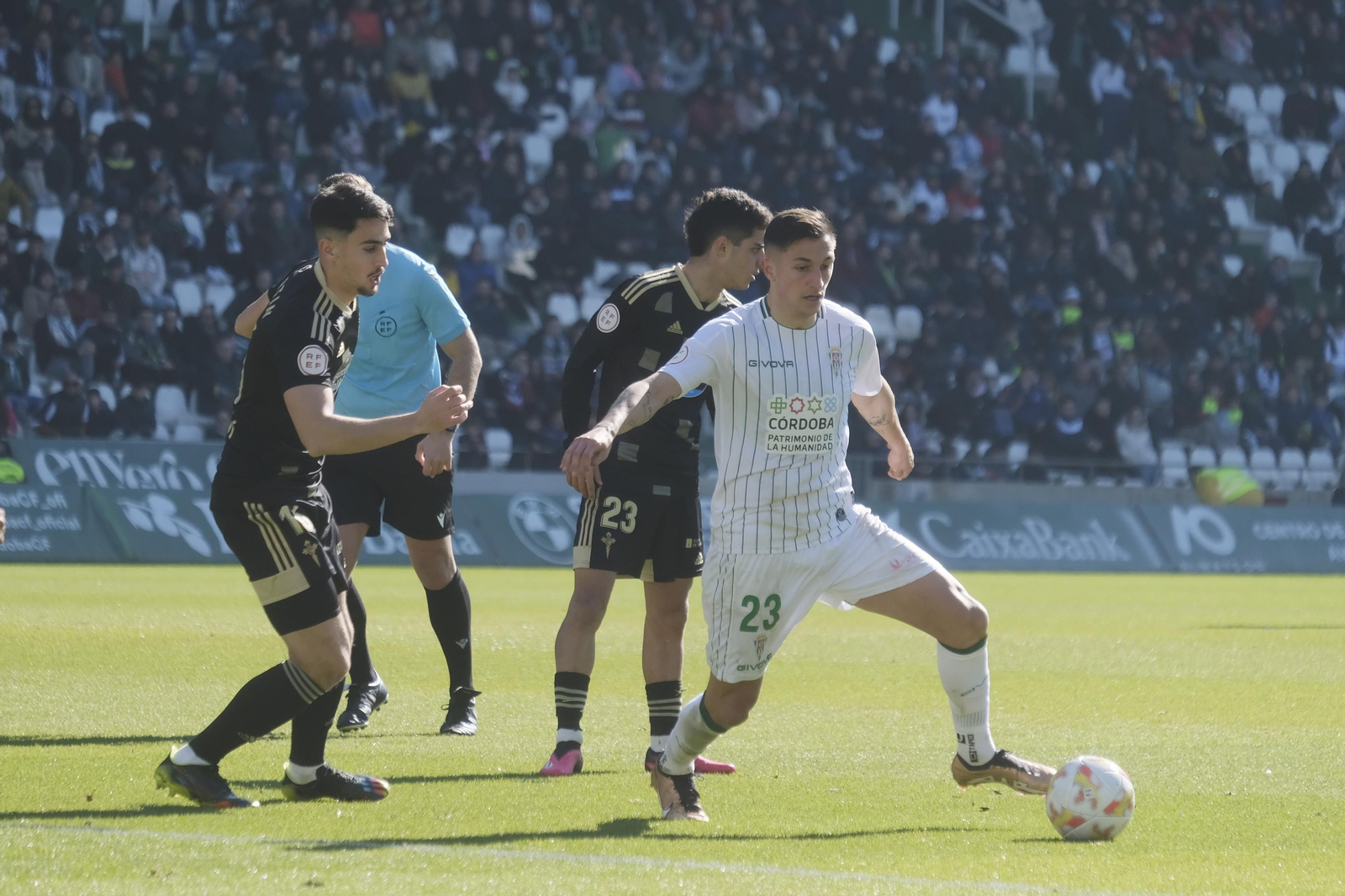 Las fotos del partido entre el Córdoba  CF y el Celta de Vigo B