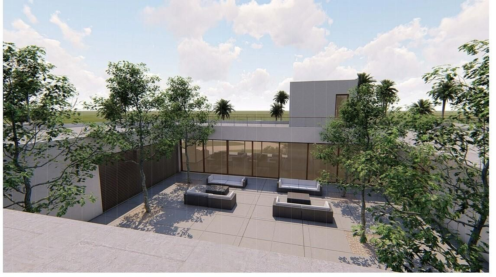 Maqueta virtual del proyecto de la Casa Club