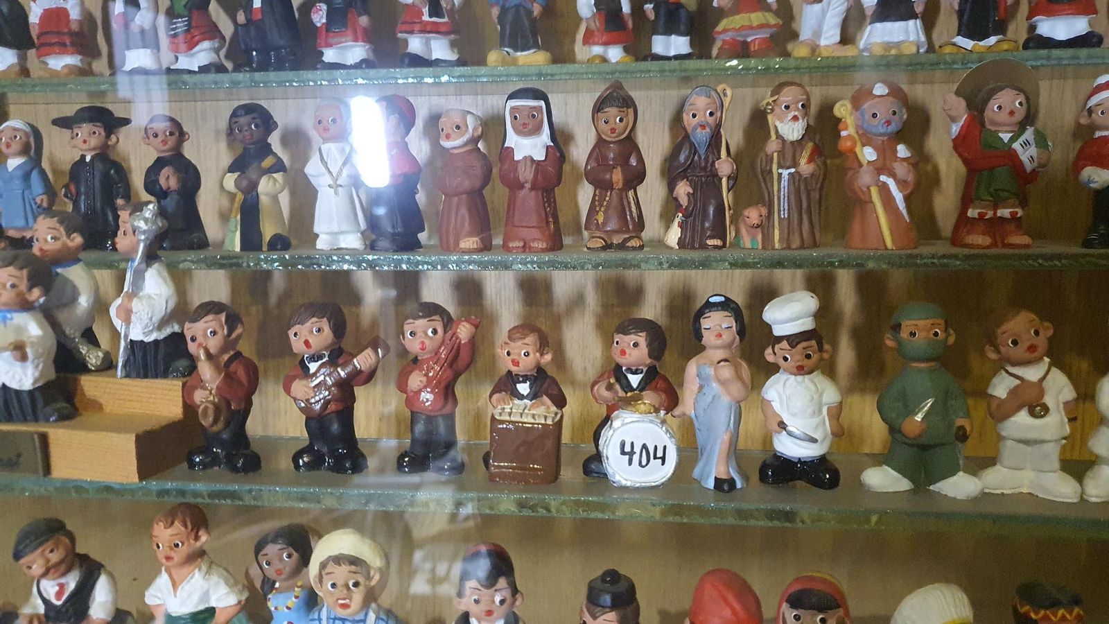 Colección de 'cabezones' de José Miranda