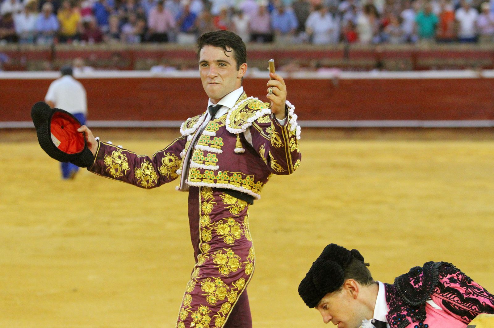 Imágenes de la Novillada de Rafael Serna, Emilio Silvera y Rodrigo Molina.