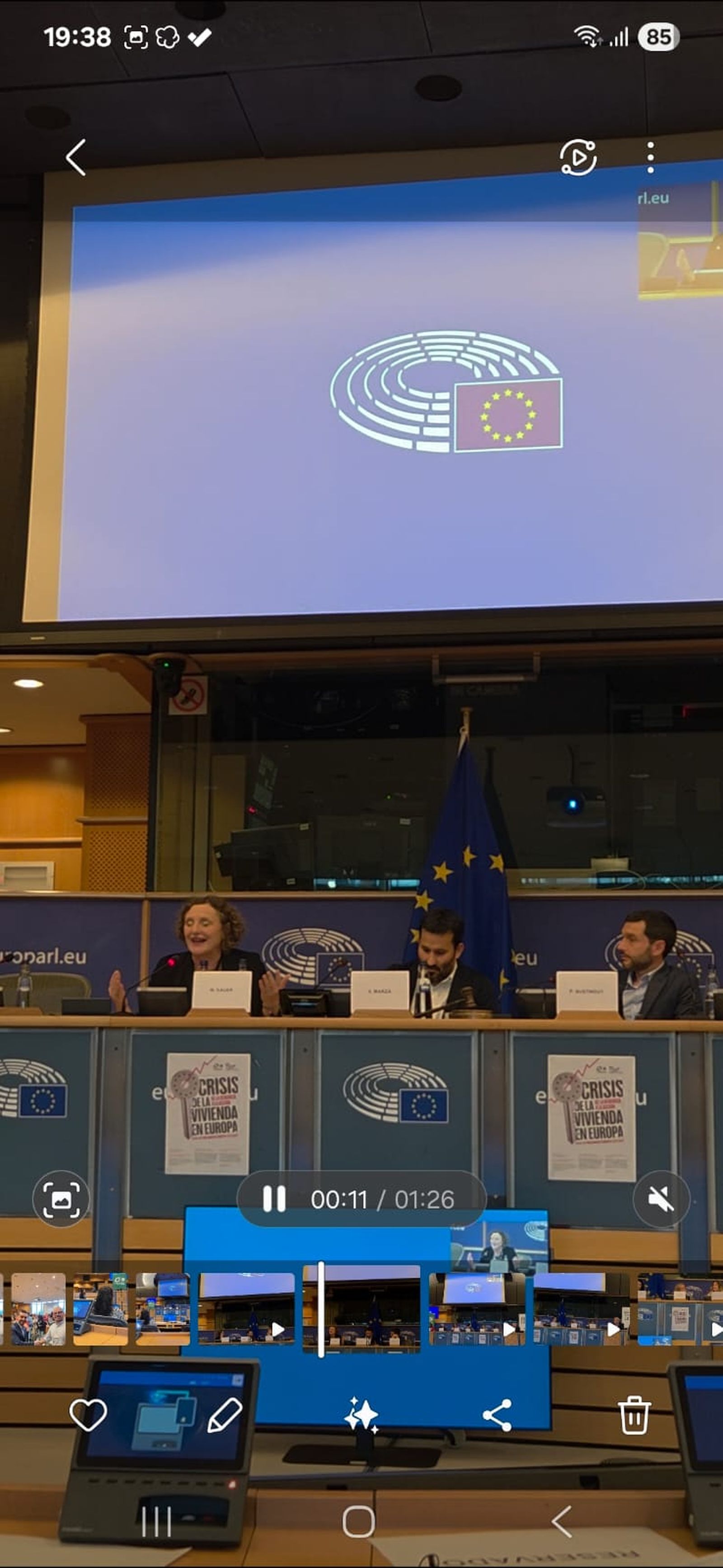 Las jornadas celebradas en Bruselas.