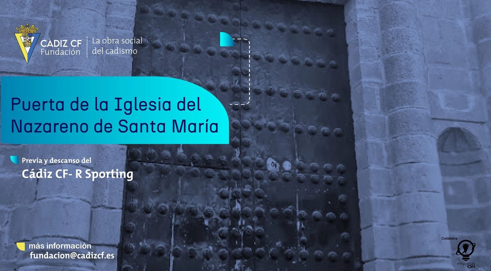 Puerta principal de la Iglesia Conventual de Santa María.