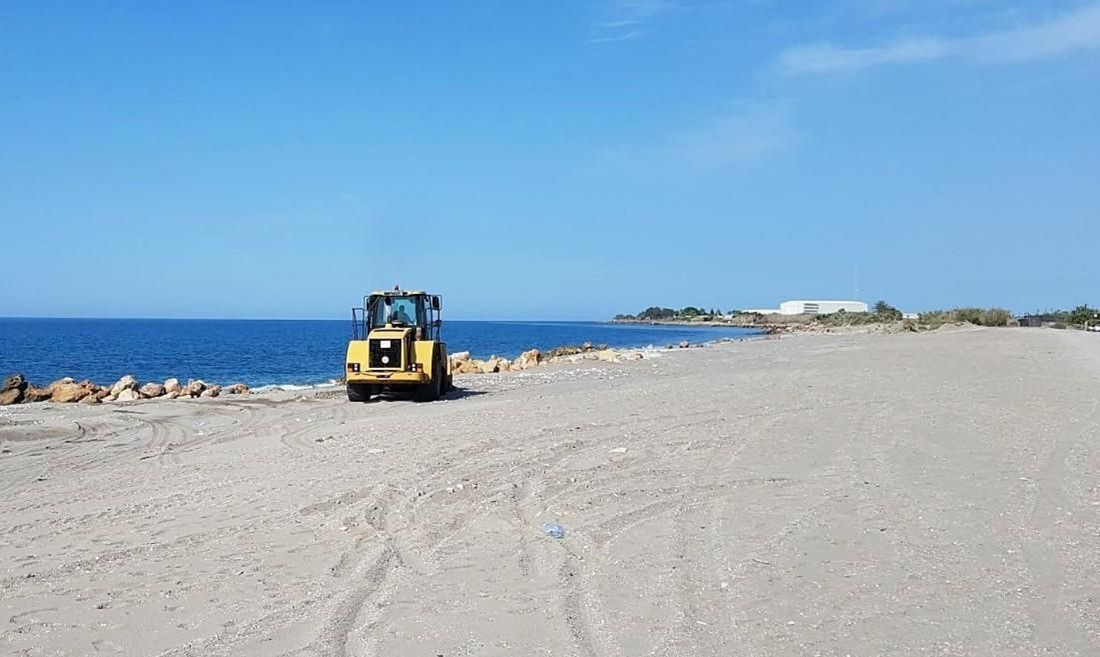 Trabajos en la Playa de la Habana.