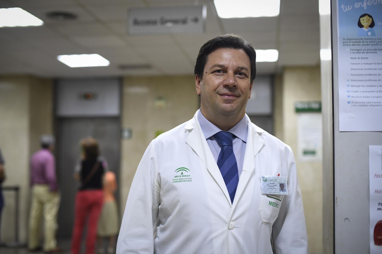 El director-gerente del Puerta del Mar, Fernando Forja.