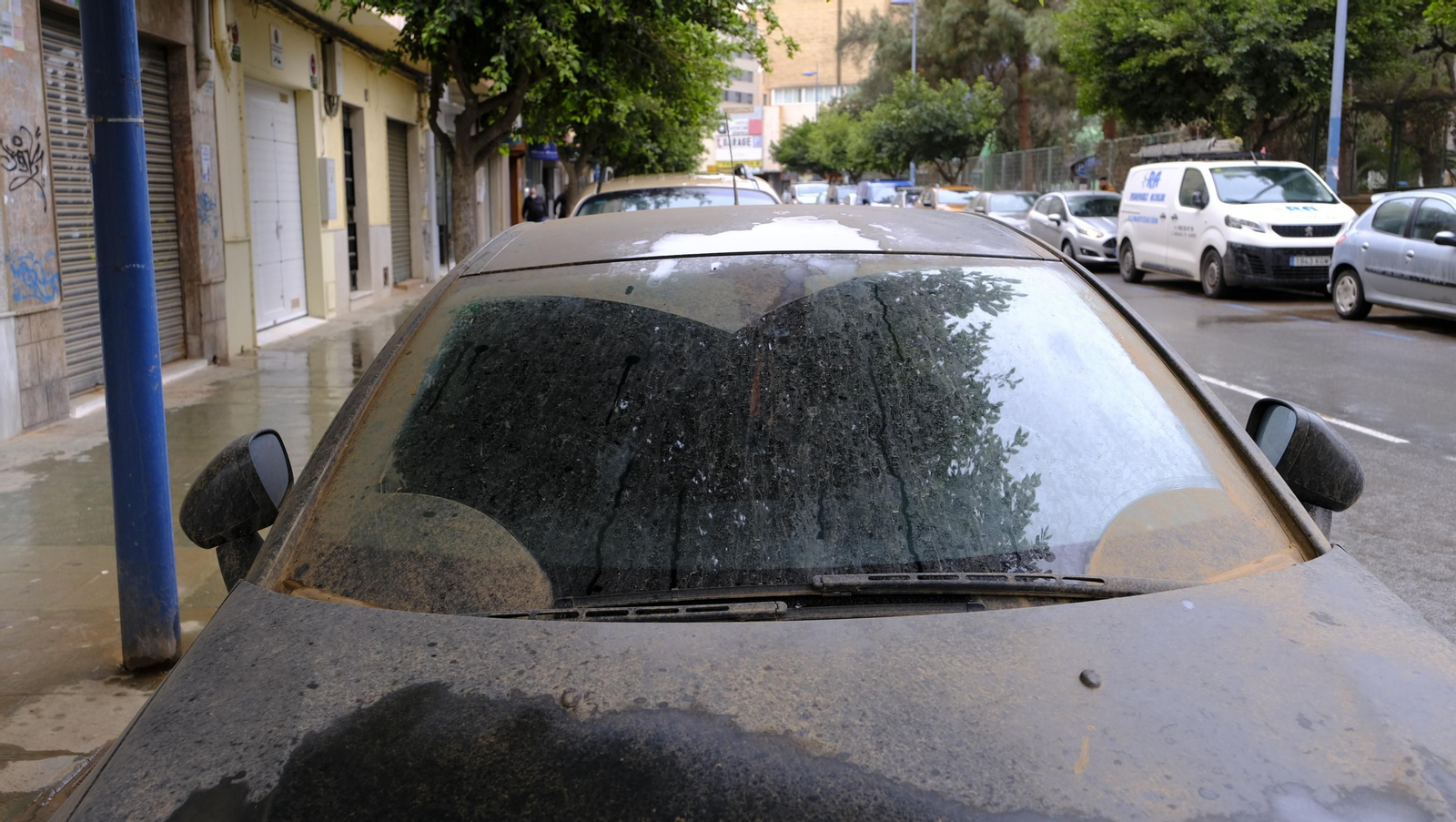 Fotogalería de la lluvia en Almería.
