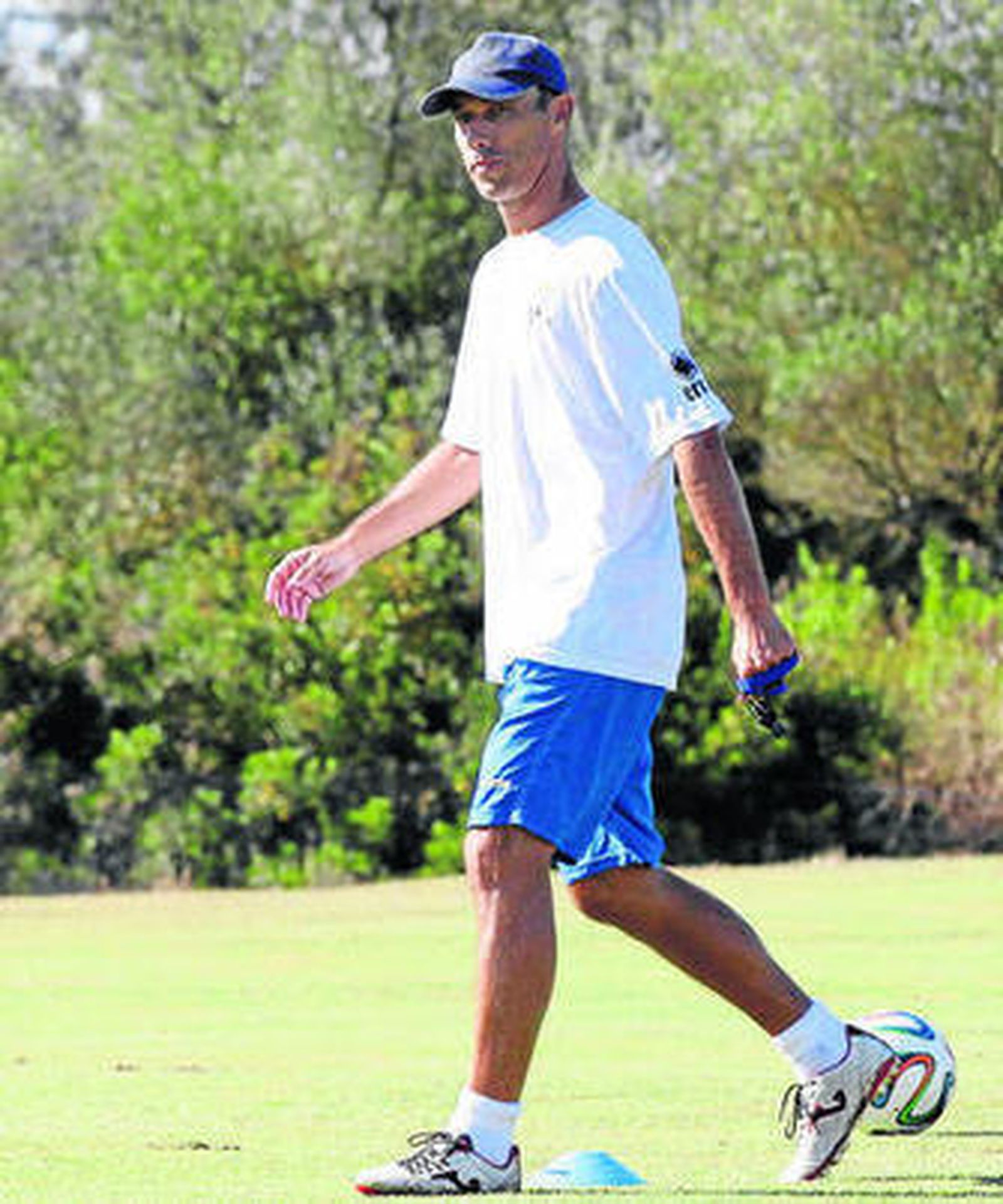 Antonio Calderón, esta semana en Montecastillo.