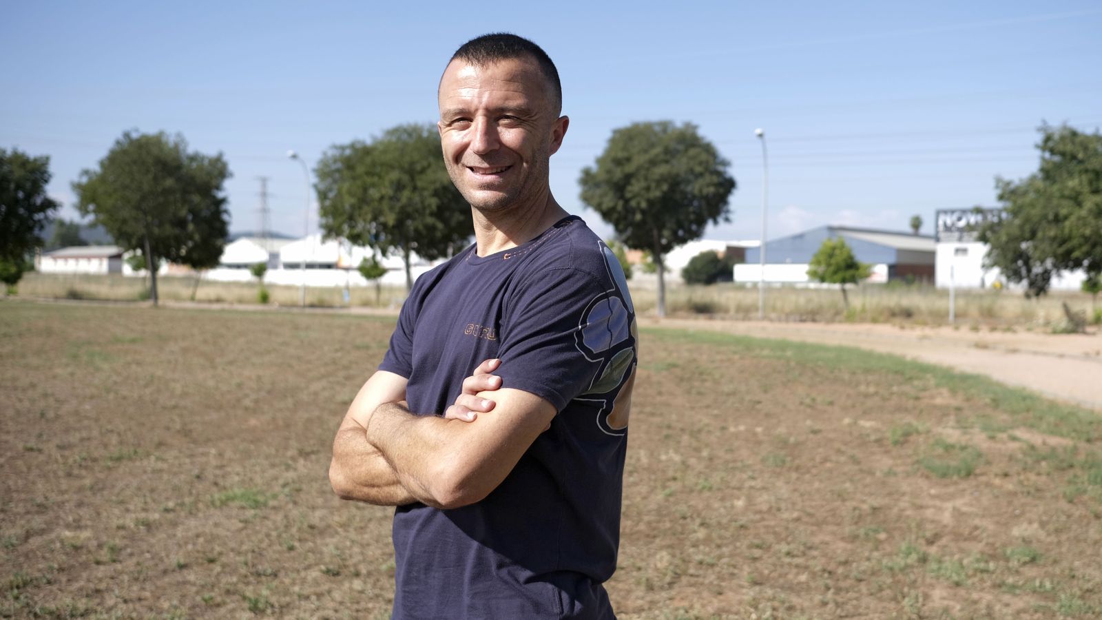 Pepe Díaz posa para la entrevista concedida a 'el Día'.