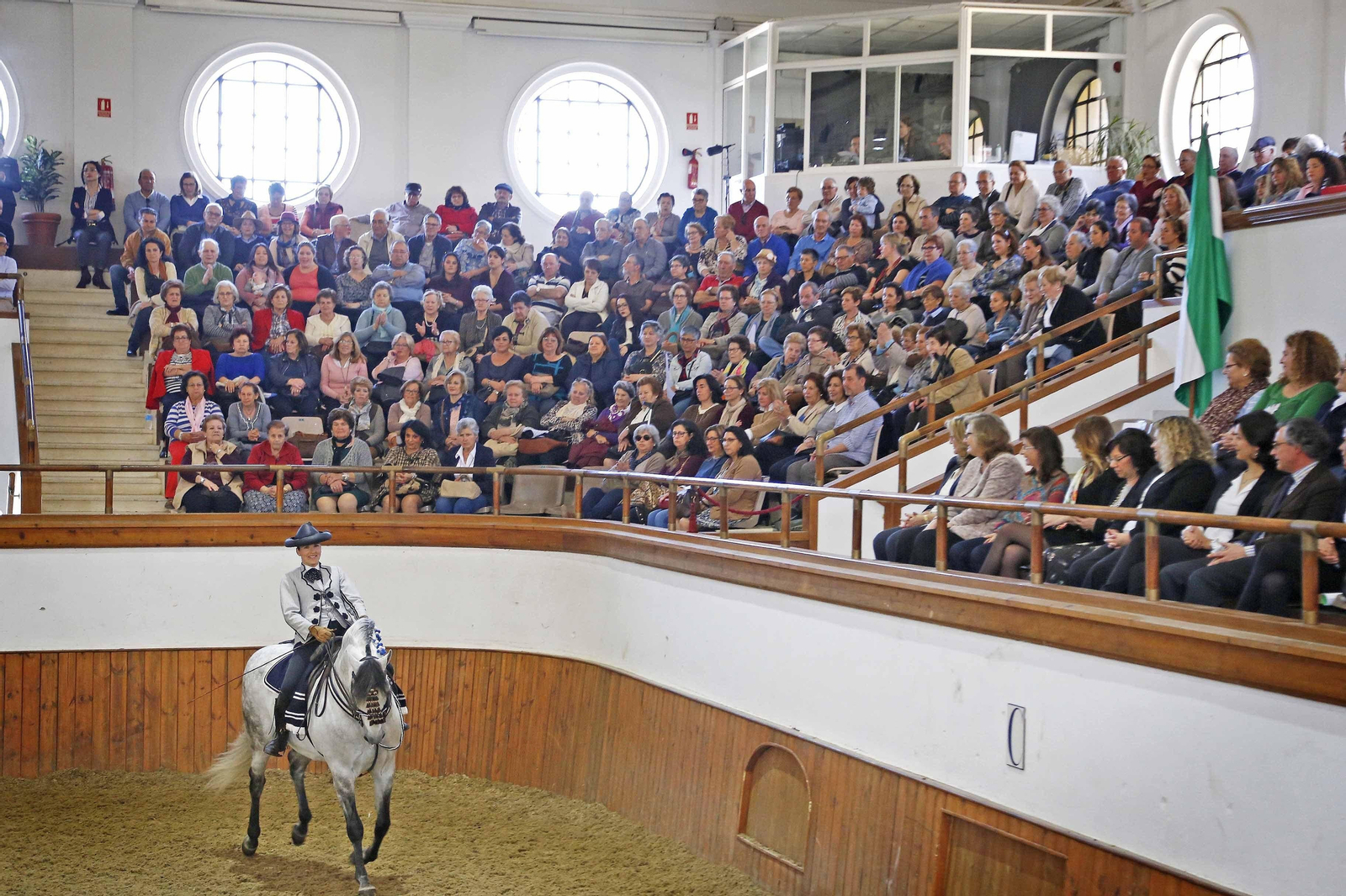 Belén Bautista, en un momento ayer de la gala.