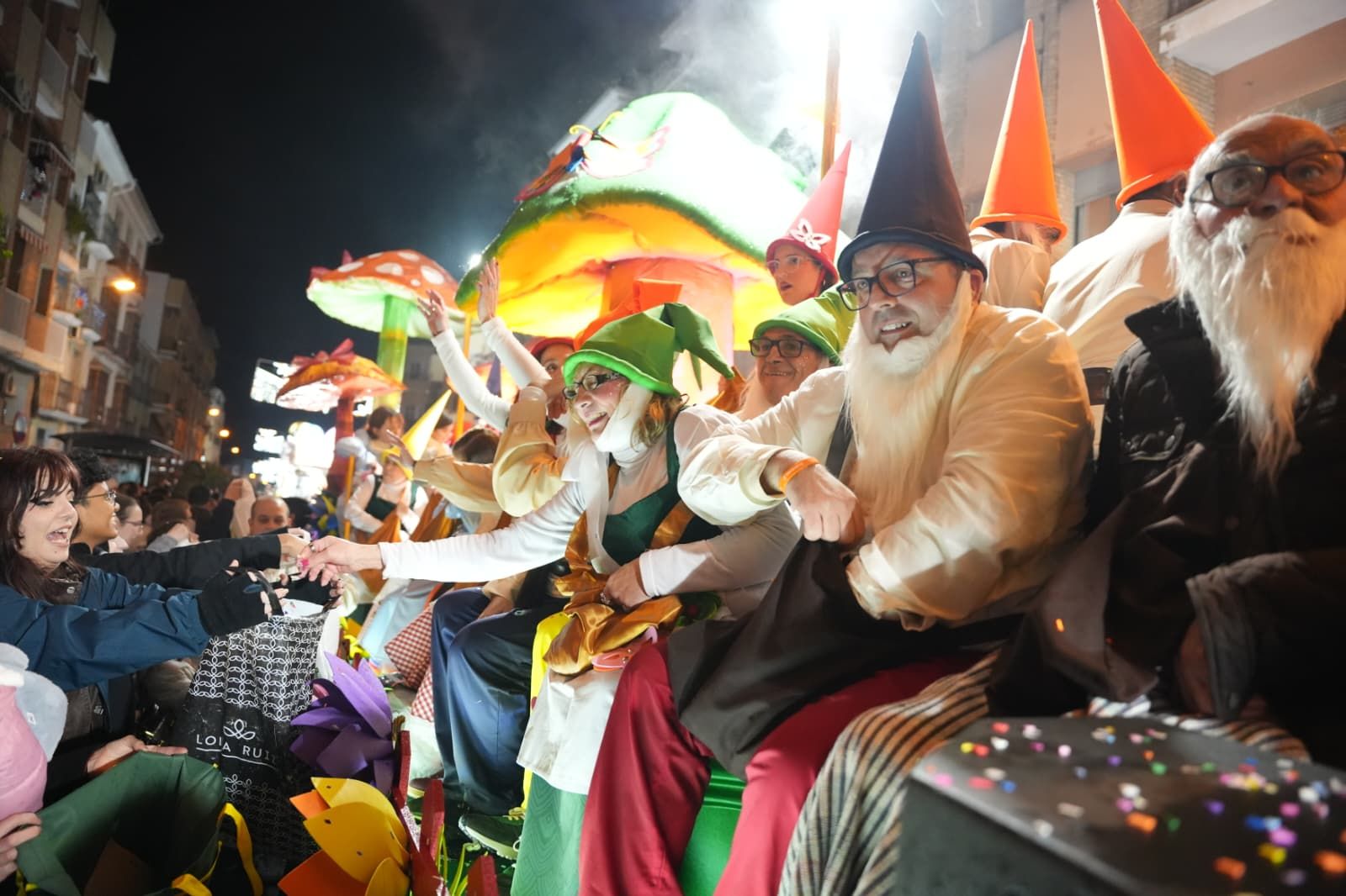 Cabalgata de Reyes Magos en Lucena