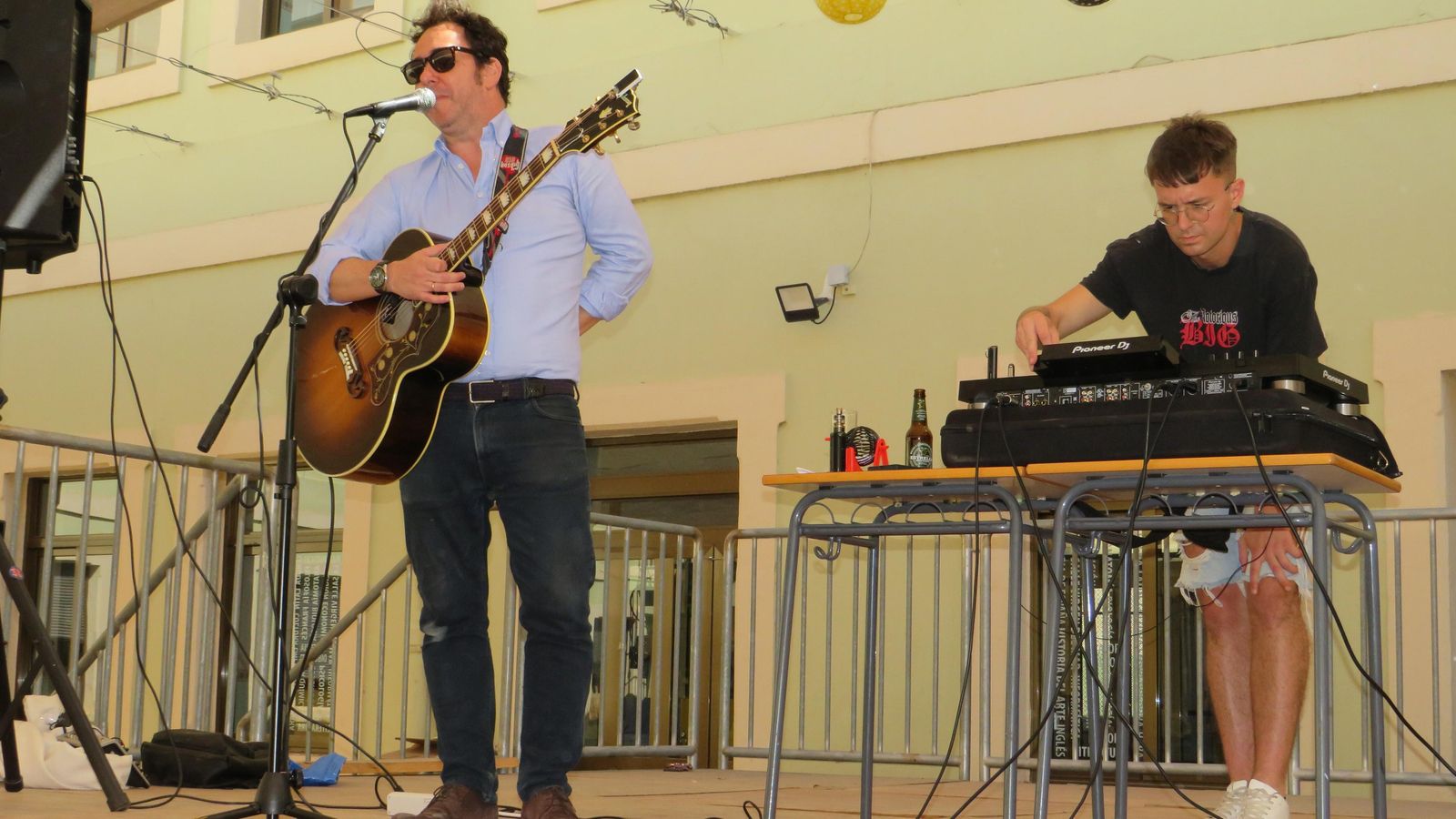 Carlos Navarro hizo suyo el escenario.