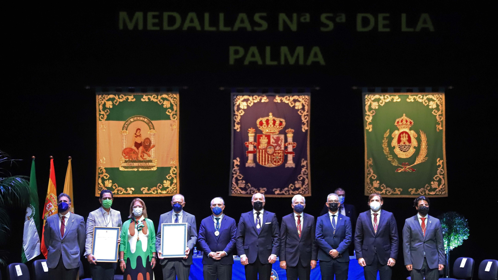 Fotos de la entrega de las Medalla de la Palma en Algeciras