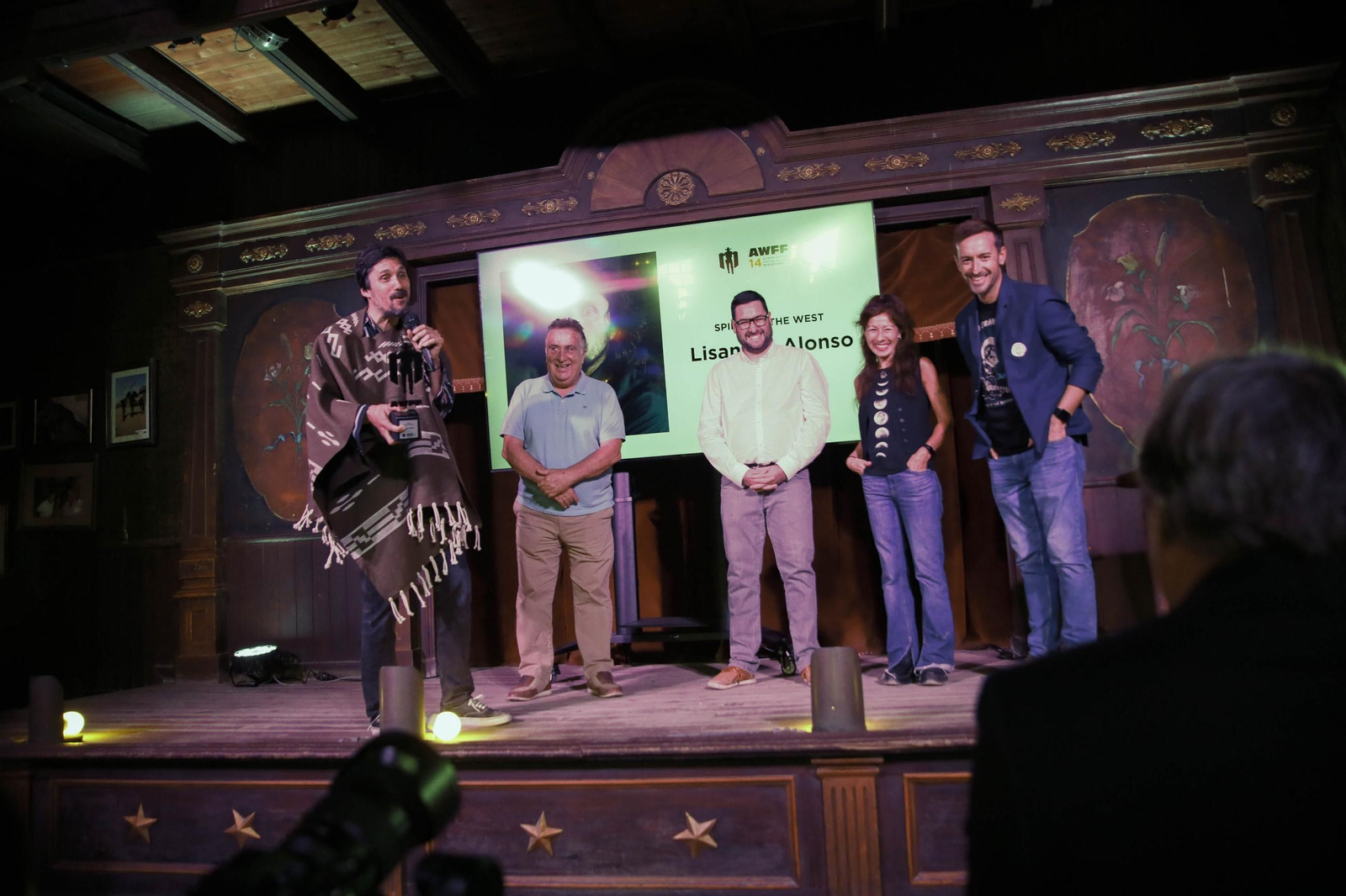Entrega premio "Spirit of the West" al director Lisandro Alonso