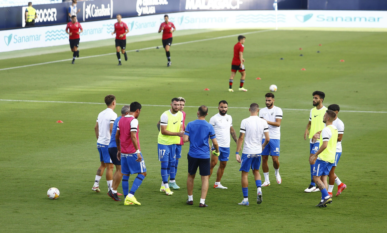 El Málaga CF-Mirandés, en fotos