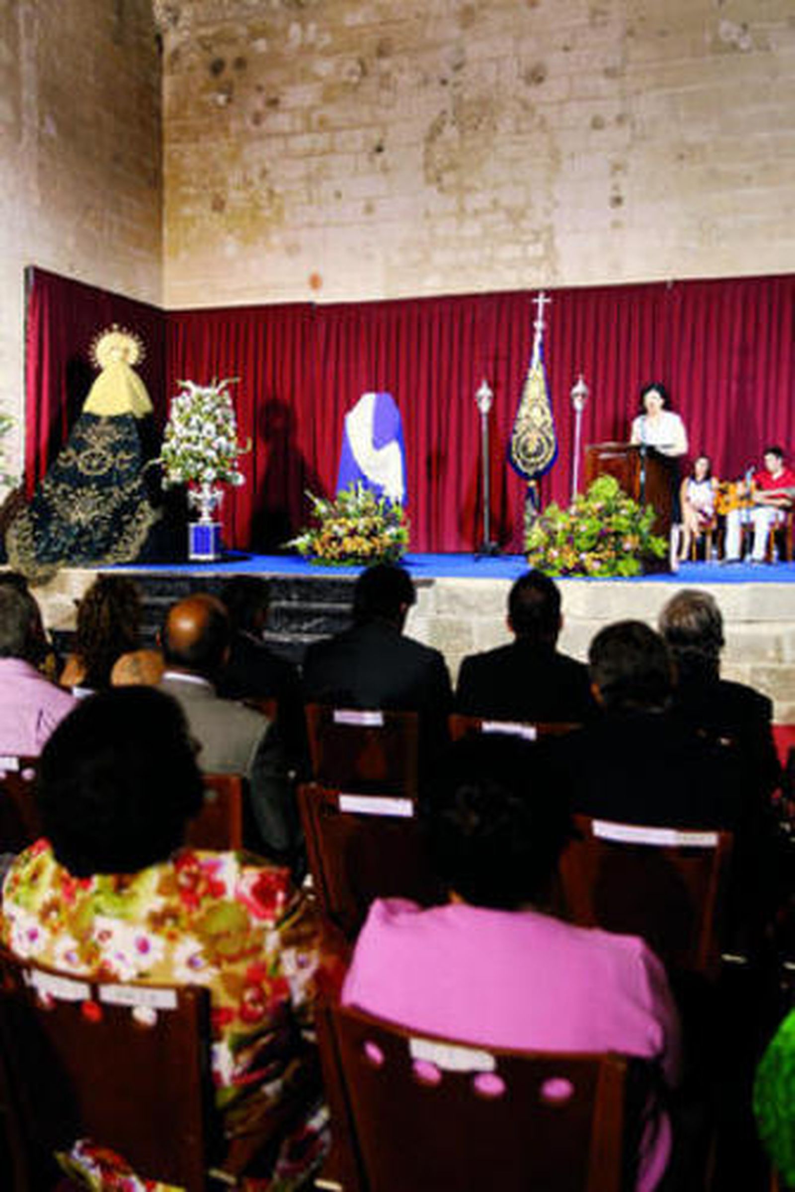 Un momento del pregón pronunciado por Constanza Jiménez.