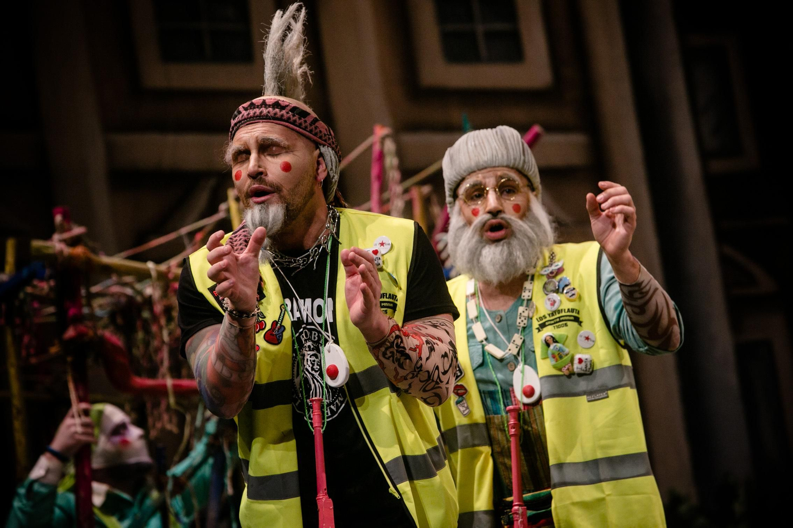 Chirigota "Los yayoflautas"