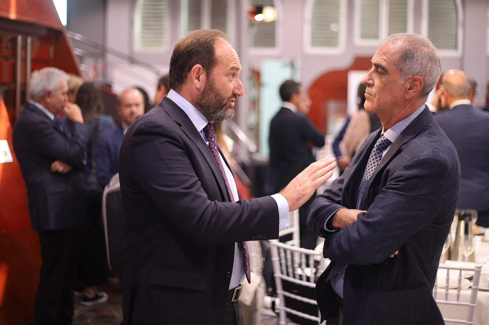 Imágenes del desayuno-coloquio con Jorge Paradela en el Foro Joly Andalucía