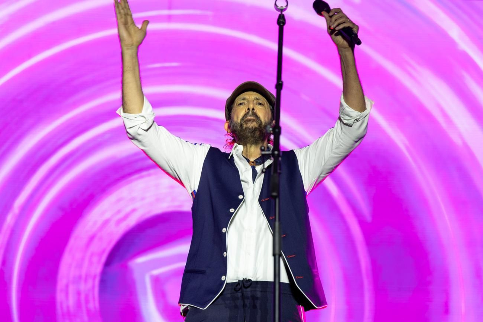 El primer concierto en Jaén de  Juan Luis Guerra, en el Vive Jaén Music Fest